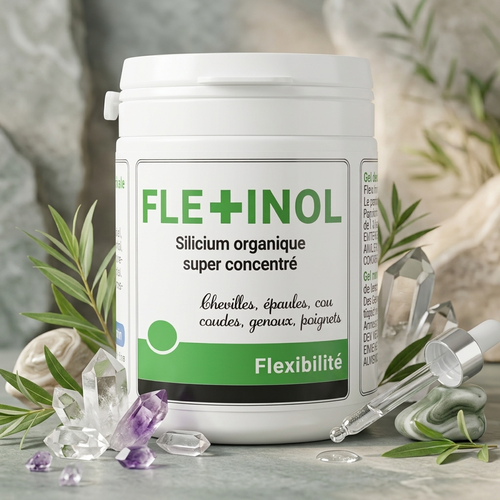 Le pot de Flexinol Gel, en situation