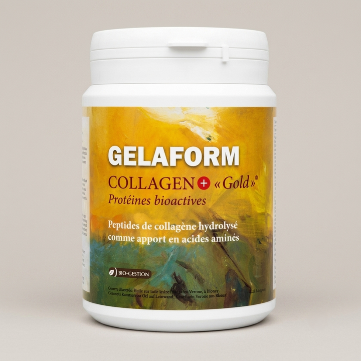 GELAFORM Collagen+ «Gold», pot de 360 g de collagène hydrolysé en poudre